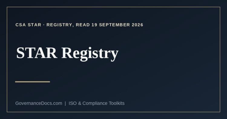 STAR Registry explained