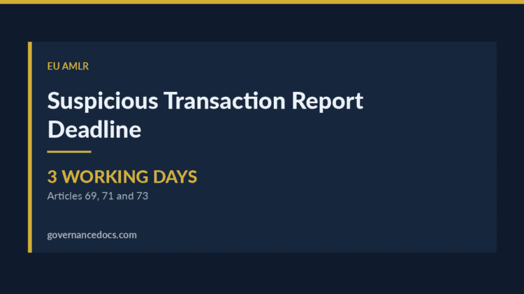 suspicious transaction report — Suspicious Transaction Report Deadline: The Complete AMLR Guide