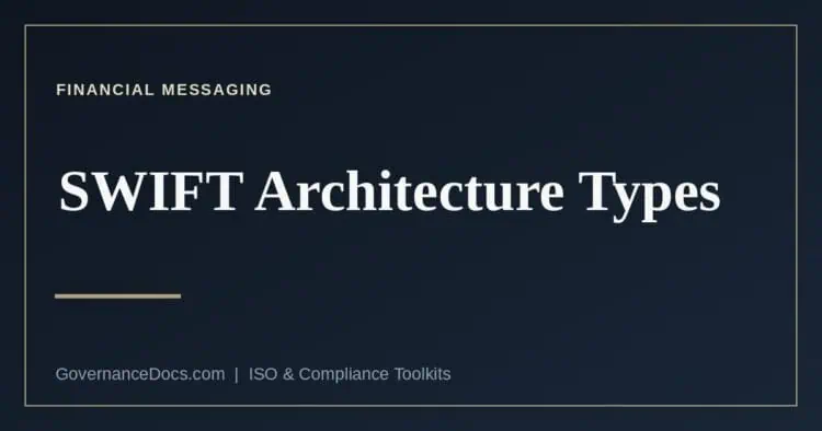 SWIFT architecture types explained