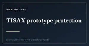 TISAX prototype protection explained