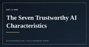 trustworthy AI characteristics explained