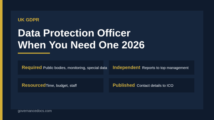 UK GDPR data protection officer guide cover