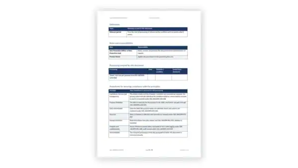 UK GDPR Toolkit sample: GDL-UKGDPR-LAW-007 - Appropriate Policy Document