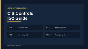 CIS Controls IG2 infographic