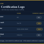 ISO 27001 certification logo rules in 2026: which mark a certified company may display